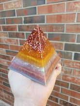 Load image into Gallery viewer, Cremation Memorial Ash Pyramid Keepsake