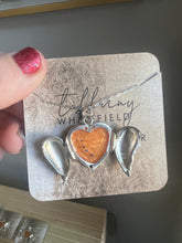 Load image into Gallery viewer, Memorial Heart Locket Sterling Silver