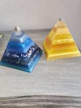 Load image into Gallery viewer, Cremation Memorial Ash Pyramid Keepsake
