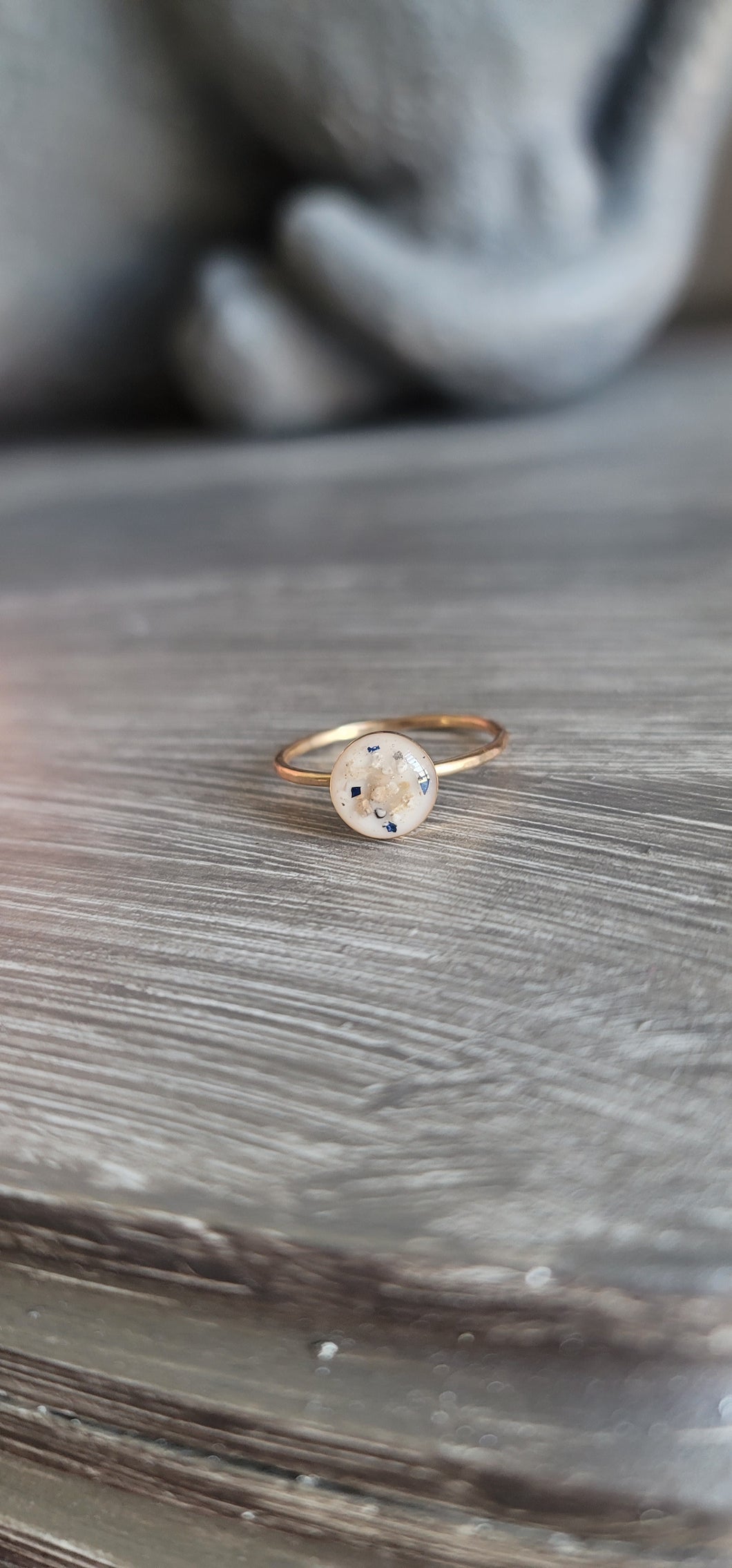 14k gf Cremation Memorial Ring