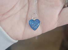 Load image into Gallery viewer, Heart Memorial Cremation Ashes Necklace
