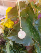 Load image into Gallery viewer, 14k Gold Filled Round Breastmilk Necklace
