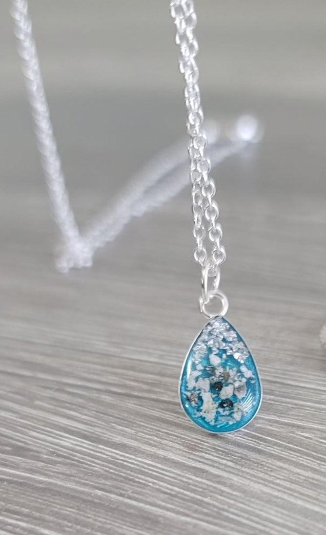 Teardrop Memorial Necklace